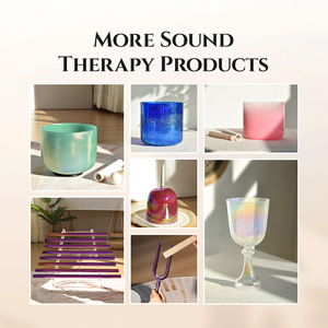 Juego de Cuencos de Sonido de Cristal de Cuarzo Blanco Perla, Juego de 7 Cuencos Cantores de Tono Perfecto, Instrumentos de Sanación por Sonido, Terapia de Sonido - Product Image 6