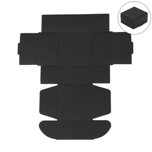 Multi-Size Kraftpapier Bruin Karton Handgemaakte Zeepkist Wit Ambachtelijke Papier Geschenkdoos Zwarte Verpakking Sieraden Doos - Product Image 4