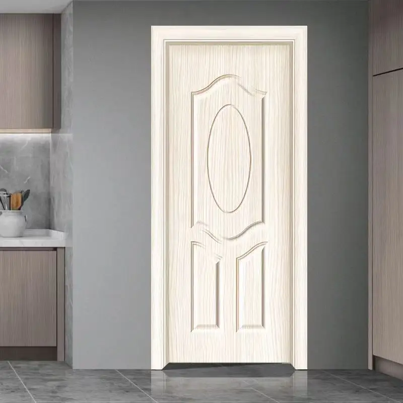 2023 ultimo Design di lusso italiano pannello lucido impermeabile camera da letto colori vernice porta interna lastra in legno massello per la casa