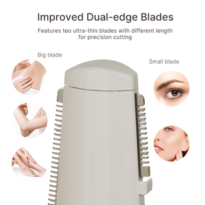 TOUCHBeauty 3 en 1 Lady <span class=keywords><strong>Shaver</strong></span> Electric Nose Ear Hair Trimmer <span class=keywords><strong>Battery</strong></span> <span class=keywords><strong>Operated</strong></span> Eyebrow Trimmer Body Hair Removal Dispositivo de belleza - Product Image 3