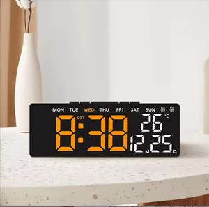 New Product Wholesale Multifunctional Display Brightness Adjustable Timer Alarm <b>LED</b> Digital Table <b>Clock</b> Home Decor Office - Product Image 5