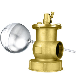 Válvula de flotador de bola de latón cr de alta calidad al por mayor de fábrica de válvulas de bola de <span class=keywords><strong>2</strong></span> pulgadas - Product Image 1
