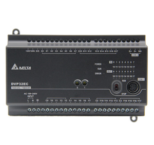Mini PLC Económico Serie DVP-EC3 de Mt-Del, 10-60 Puntos, 4k Pasos, RS-232/RS-485 Modbus Integrado, Salida de Relé o Transistor - Product Image 1