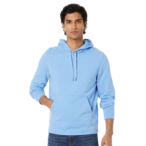 Unique Style Breathable Men Hoodies in Best Material Lightweight Long Sleeve Solid Color Men Hoodies - Product Image 1