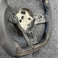 Volant en fibre de carbone pour Volkswagen W Golf 6 7 Gtd Tdi R vw up Amarok Eos Transporter T-roc Beetle Polo Gt tiguan R Line