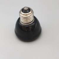 Lampe chauffante en céramique à infrarouge lointain 50W 75W 100W 150W, culot E26/E27, AC 110-240V, sans ampoule chauffante, pour reptiles, tortues, lézards, animaux de compagnie, 24H