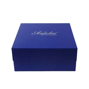 Fashion Luxury Magnetic Gift Paper Box For Watch Packaging Folding Boxes