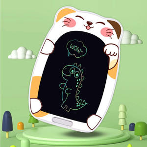 Mainan 8.5 inci untuk anak-anak papan gambar elektronik tablet gambar sketsa grafiti menulis layar Lcd kartun hewan - Product Image 6