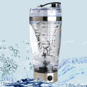 Suministro directo de fábrica, proteína USB recargable de 450mL para botella agitadora, sin BPA, automática para botella agitadora, venta al por mayor, plástico <span class=keywords><strong>Dr</strong></span> - Product Image 1