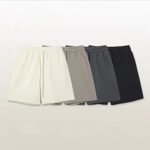 กางเกงขาสั้นผู้ชายขายส่ง คอลเลคชั่นซัมเมอร์ 2025 รุ่นใหม่ น้ำหนัก 280 กรัม เนื้อผ้าระบายอากาศดี ลายเพชร ทรงหลวม มีเชือกผูกเอว - Product Image 1