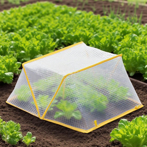 Couverture pliable pour plantes de jardin, protection contre <span class=keywords><strong>le</strong></span> gel pour lit de culture surélevé, mini-serre avec 8 piquets de fixation au sol - Product Image 2
