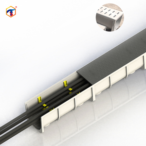 Goulotte <span class=keywords><strong>de</strong></span> câblage en PRV/SMC Modèle U, moulée par compression, surface lisse, antichoc, pour applications commerciales et d'ingénierie électrique, découpe facile - Product Image 3