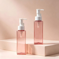 Bouteille de désinfectant pour les mains PET-150ml pour hôtel, bouteille de shampoing et de gel douche, bouteille de détergent à lessive, ensemble de bouteilles à pompe