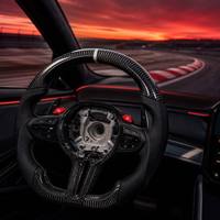 Volant de voiture sport en fibre de carbone pour BMW F30 Volant F07 F30 F10 F12 F15 F16 F34 F35 F36 F20 F22 F25 F26 M3 M5