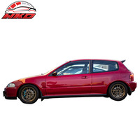 Aileron de toit en forme de bec de canard peint en noir mat pour Honda Civic 92-95, accessoire de mise à niveau automobile pour véhicule