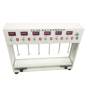 Agitador Eléctrico Digital de Seis Unidades JJ-4A, 1800 RPM, Equipo de Agitación para Laboratorio - Product Image 2