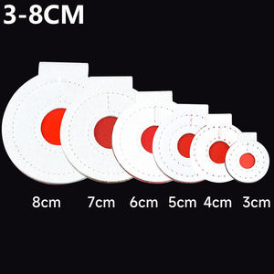 SYQT Bersaglio Combinato Bullseye 3/4/5/6/7/8cm in Fibra Ultrafine 35g, Accessori per Allenamento di Tiro - Product Image 4