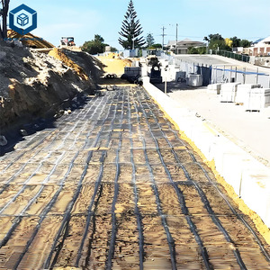Polypropylene <span class=keywords><strong>geogrid</strong></span> lưới đường lái xe giữ lại tường <span class=keywords><strong>geogrid</strong></span> giá cho các dự án đường sắt và đường cao tốc - Product Image 5
