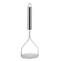 Keuken roestvrijstalen aardappelstamper handmatige handmatige pureepers Y-vormige gaten veilige keukenaccessoire voor thuisgebruik groenten fruit
