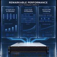 Serveur en rack 2U ThinkSystem SR650 V3 neuf, double processeur Intel Xeon Scalable, TruDDR5 5600 MHz, NVMe 8x GPU, calcul en nuage, en stock