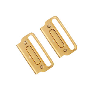 Win-Win 1 paire de connecteurs à dégagement rapide en métal avec bouton pour <span class=keywords><strong>Garmin</strong></span> <span class=keywords><strong>Fenix</strong></span> <span class=keywords><strong>6X</strong></span> <span class=keywords><strong>PRO</strong></span> 5X Tactix Watch Band Adapter End Link - Product Image 5