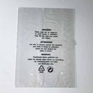 Calibro di spessore personalizzato 1-12mil piatto di plastica poli sacchetto - Product Image 2