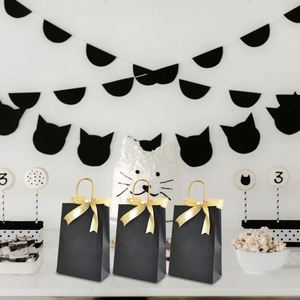 Exquisite Gift Wrapping Paper <b>Bag</b> Gift Paper <b>Bags</b> with Handles and Ribbon Party Favor Goodie <b>Bags</b> Kraft Paper Wedding Birthday - Product Image 4