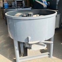 Mélangeur agitateur électrique haute capacité à double roue pour poudre de charbon avec moteur et roulement à vendre