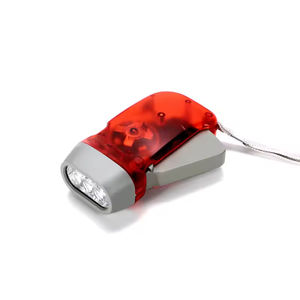 Cross-Border Convenient Mini LED Flashlight IP44 Rated Manual/Automatic Power Generation Super <b>Bright</b> for Camping Emergency Use - Product Image 5