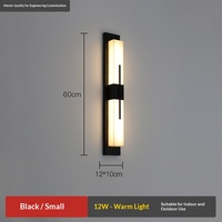 Lumière LED murale étanche IP65 pour extérieur, jardin, cour, balcon, couloir, salon - 3000k/4000k/6000k