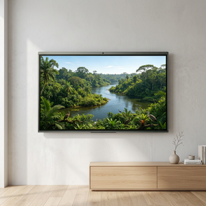 Pizarra Interactiva Digital Inteligente LCD de 98 Pulgadas con 4K UHD, 20 Puntos Táctiles, Sistema Operativo Android y Windows para Profesionales de Negocios - Hiseview - Product Image 1