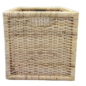 plastic storage basket rattan outdoor household laundry storage basket vietnam rattan basket