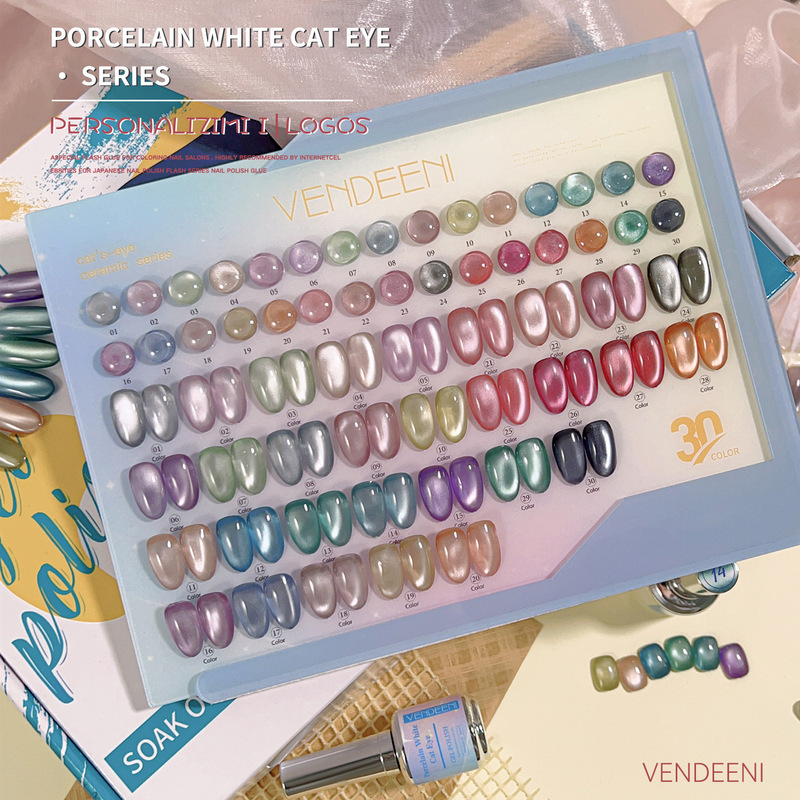 9 Colors Nail Gradient Magic Mirror