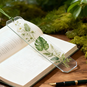 Nouveaux produits en plastique 2025 – Vente en gros de marque-pages personnalisés au design créatif avec pampilles, ensemble de marque-pages en acrylique pour livres et carnets - Product Image 4