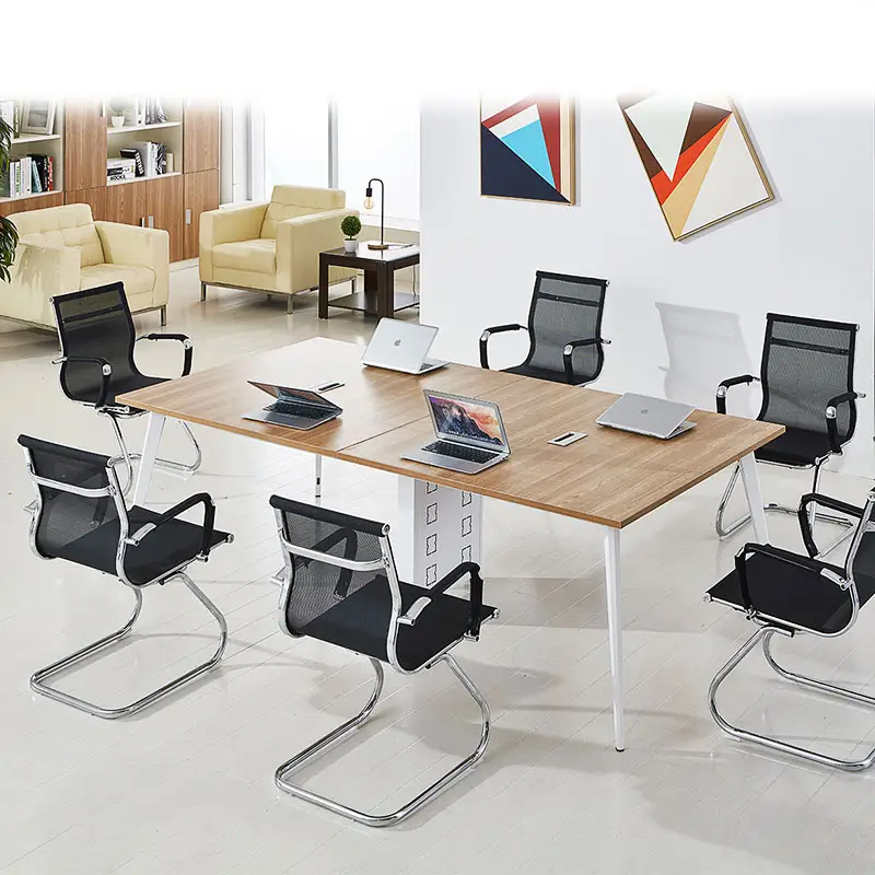 現代の会議テーブルは小さなオフィス会議テーブルのためのオフィス家具を輸入します