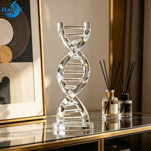 Décoration de bureau personnalisable en résine transparente, double hélice d'<span class=keywords><strong>ADN</strong></span>, ornement pour la maison, cadeau de festival, personnalisé et créatif - Product Image 3