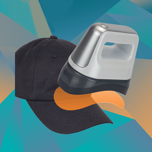 Machine portative de presse à chaud semi-automatique de mini taille pour transférer des étiquettes aux chapeaux - Product Image 1