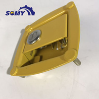 Serrure mécanique durable 13Y-54-11270 compatible avec les machines de génie civil Komatsu, serrure de cabine stable pour l'entretien quotidien des excavatrices