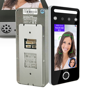 Hệ thống kiểm soát truy cập sinh trắc học dựa trên <span class=keywords><strong>web</strong></span> 5 inch Hệ thống chấm công nhận dạng khuôn mặt Wifi - Product Image 3