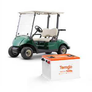 Baterai Lithium Golf Cart 51.2V 100Ah dengan Casing SPCC, Baterai LiFePO4 36V 48V 100Ah, Garansi 5 Tahun, Baterai untuk RV dan Camper, Baterai Golf Cart - Product Image 1