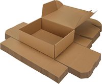 Boîte d'emballage personnalisée avec logo gratuit, boîtes d'expédition écologiques pour produits de beauté naturels, boîte à courrier en papier kraft