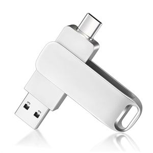 Muestras Gratis de Memorias USB Metálicas Tipo-C 2.0/3.0 de 4GB-128GB, Portátiles, Personalizables con Marca, Estilo Clásico - Product Image 2
