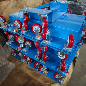 Chariot de meubles de chariot de capacité de charge de profil bas 450kg avec la poignée pour le chariot mobile de coin de bureau d'armoire - Product Image 5