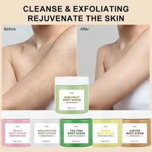 Marque privée, naturel, biologique, végétalien, blanchissant, hydratant, exfoliant, beurre de karité, théier, pêche, café, citron, <span class=keywords><strong>kiwi</strong></span>, sel de mer - Product Image 5