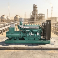 Groupe électrogène diesel Yuchai 600KW 750KVA 60Hz à châssis ouvert, puissance continue robuste pour mines, usines chimiques et zones industrielles