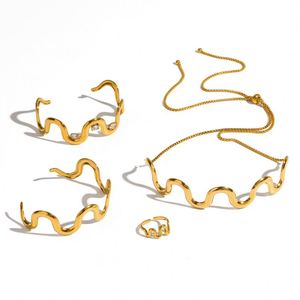 Accesorios para banquetes, collares y pendientes personalizados con perlas y cristales para bodas, joyas finas y elegantes para - Product Image 4