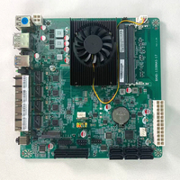 NOUVELLE carte mère OEM Intel N5105 NAS MINI ITX Quad Cores 4 ports Ethernet 2*M.2 6*SATA DDR4 Carte mère de serveur NAS 17x17cm