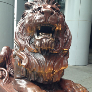 Nouvelles sculptures de lions en <span class=keywords><strong>bronze</strong></span> <span class=keywords><strong>au</strong></span> design moderne à <span class=keywords><strong>prix</strong></span> avantageux - Product Image 2