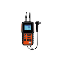 Professional Ultrasonic Thickness Tester UC-06 High Resolution Thickness Gauge with Data Storage for Material Testing
