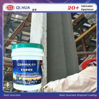 Revêtement ignifuge intumescent à base d'eau pour la protection incendie des structures en acier, fournisseur en gros d'usine de peinture de haute qualité